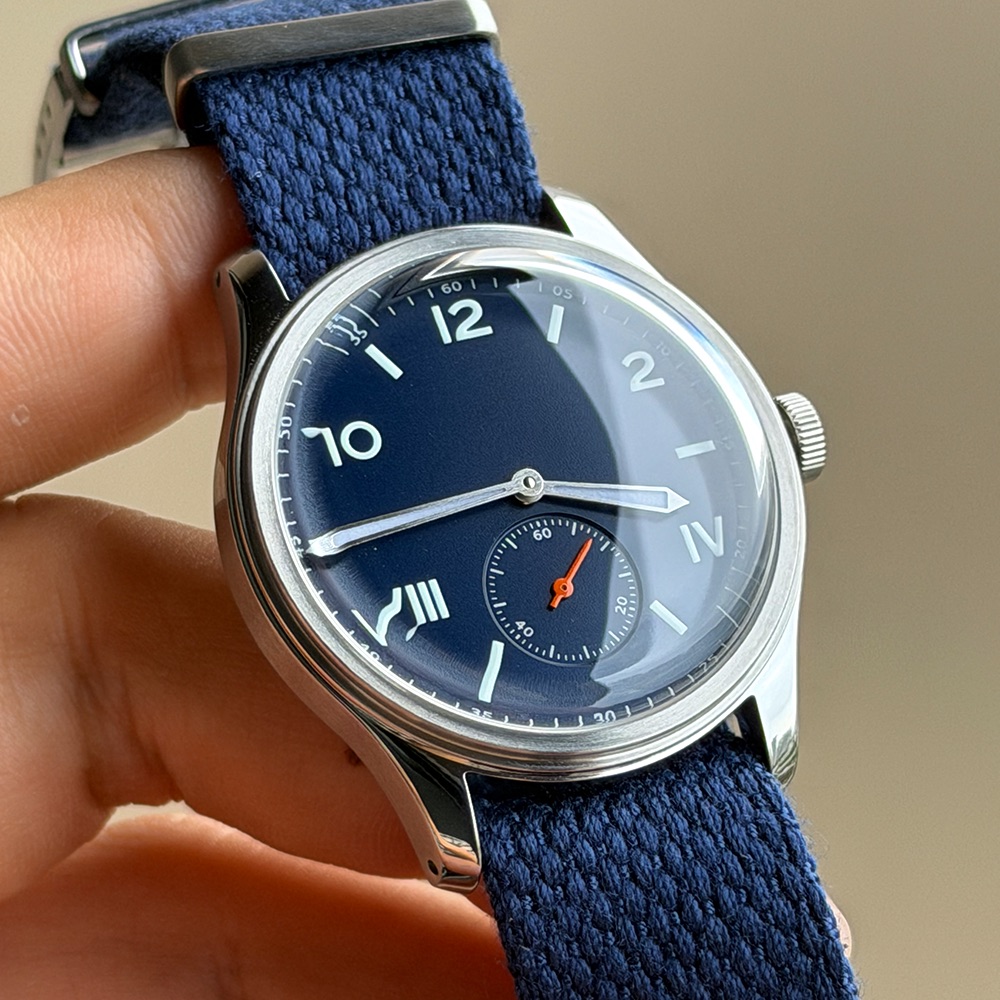 Omega Watch Constellation - カリフォルニアブルー フォーマル ビジネスウォッチ 無菌手巻き機械式時計 防水 メンズウォッチ