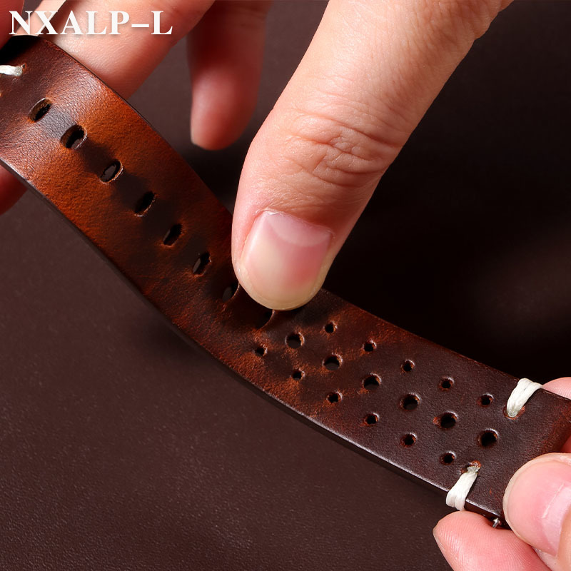 レザーウォッチストラップ,レトロスタイル,オイルワックス変色 - Nato Strap Nylon のレビューと価格