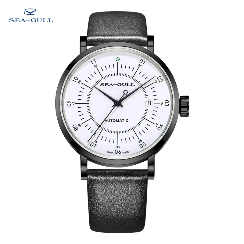 カモメビジネス腕時計メンズメカニカル 50 メートル防水レザ - Omega Watch Constellation のレビューと価格