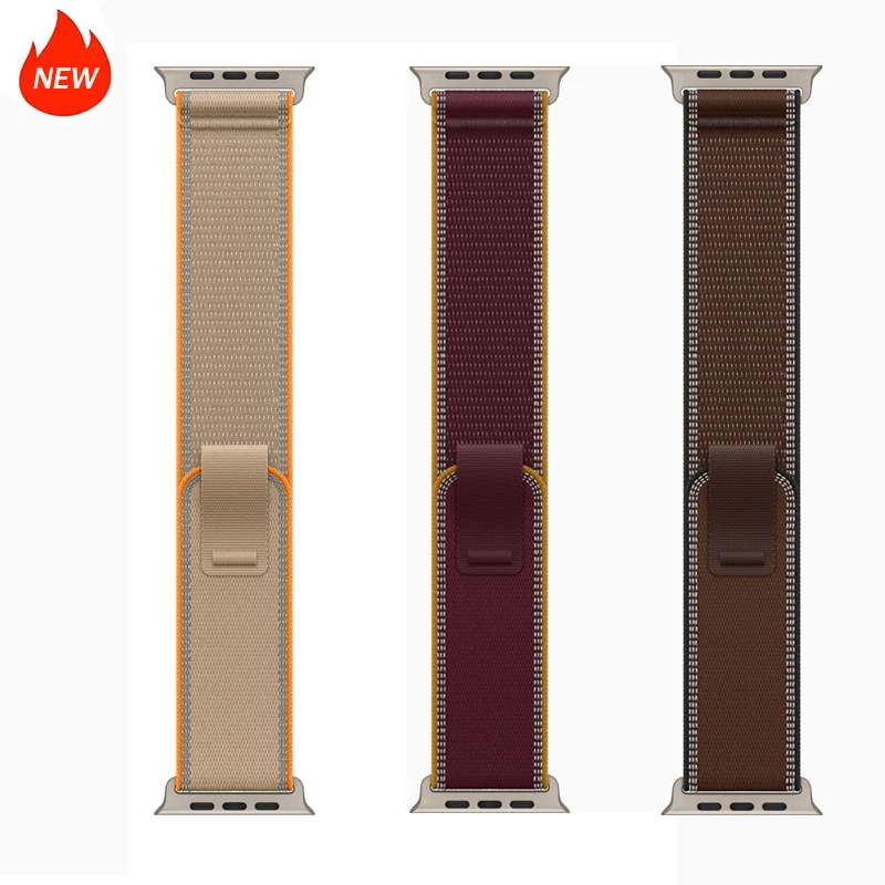 アルパインループ 新型 バーガンディ ナイロン製 Apple - Sport Loop Velcro のレビューと価格