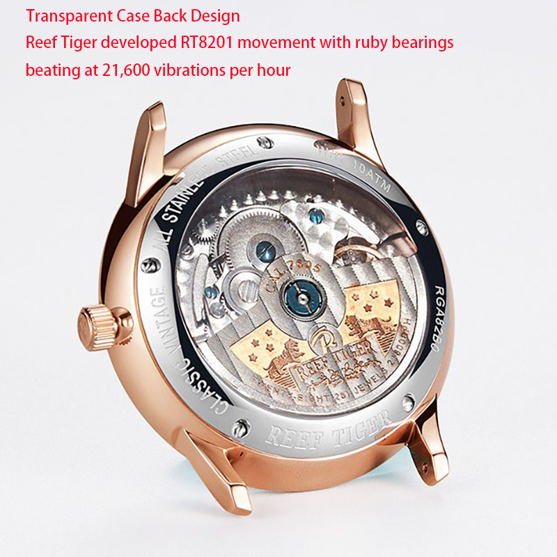 防水機械式メンズ腕時計、日付とパワーリザーブ表示付き、ステン - Seiko Watch Presage のレビューと価格