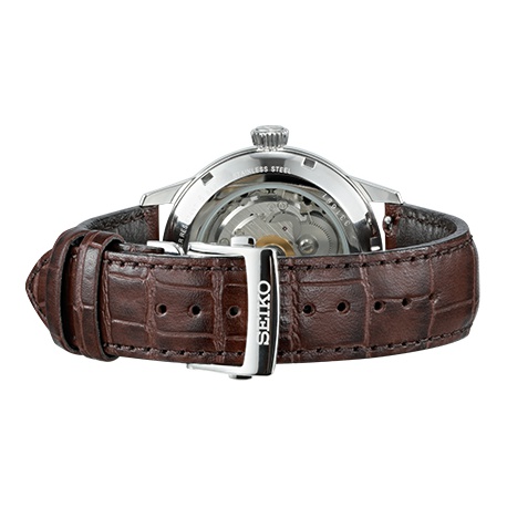 セイコー 機械式ムーブメント、牛革/牛革ストラップ、メンズ腕 - Seiko Watch Presage のレビューと価格