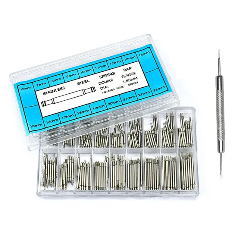360 ピース/箱 8-25 ミリメートルステンレス鋼時計バ - Spring Bar Tool Set のレビューと価格